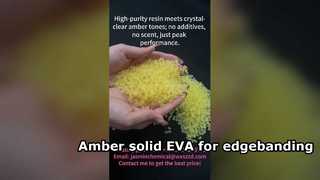 Edgebanding을 위한 EVA 핫멜트 접착제 호박색 고체